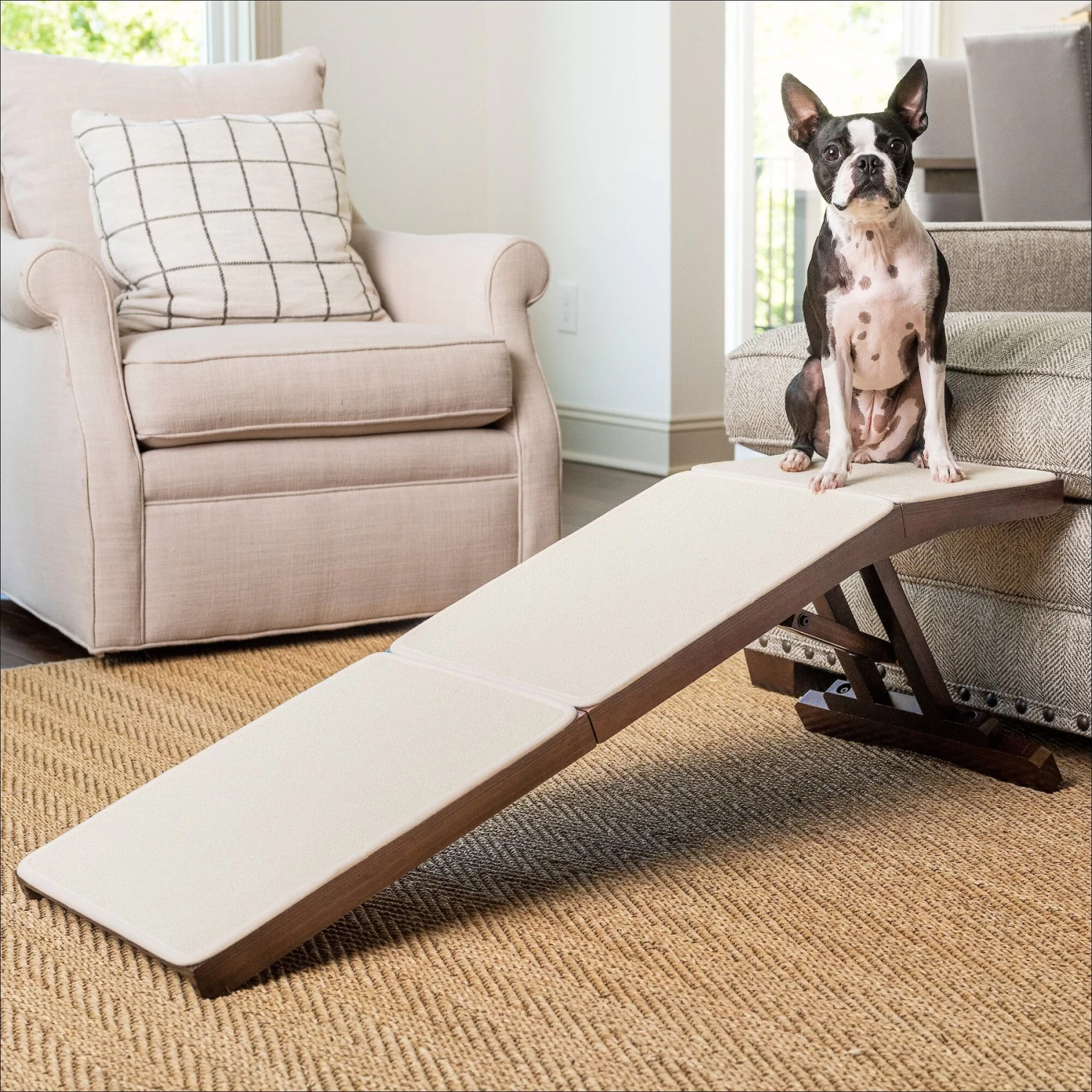 PetSafe CozyUp Foldable Wooden Cat & Dog Ramp