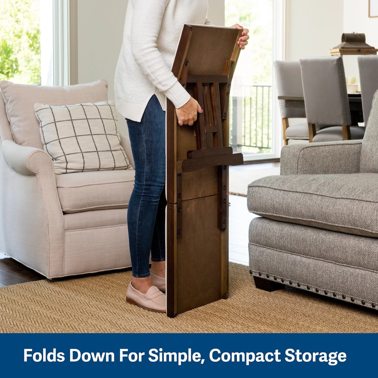 PetSafe CozyUp Foldable Wooden Cat & Dog Ramp - Image 4