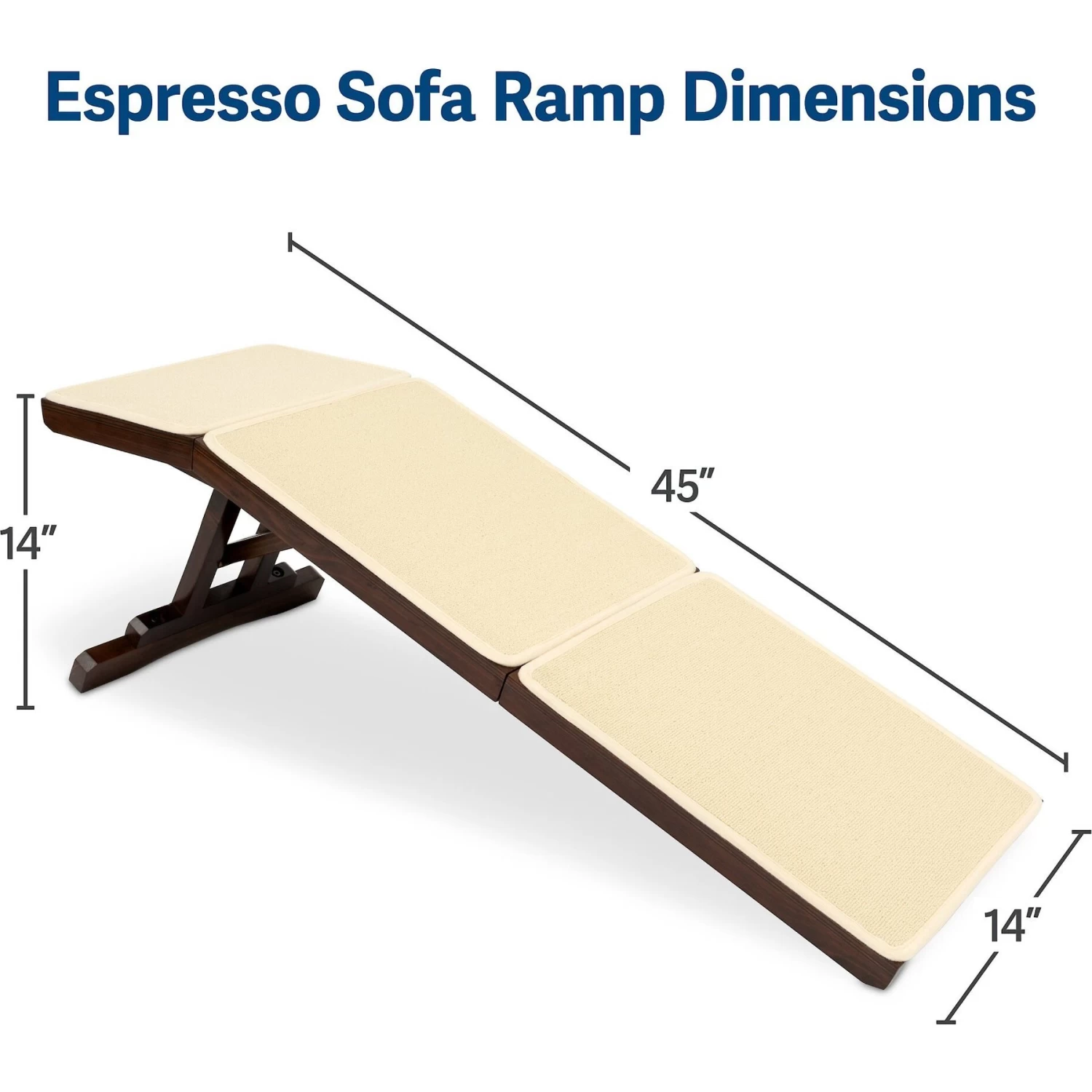 PetSafe CozyUp Foldable Wooden Cat & Dog Ramp - Image 6