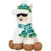 Frisco Holiday Fa La La Llama Plush Squeaky Dog Toy