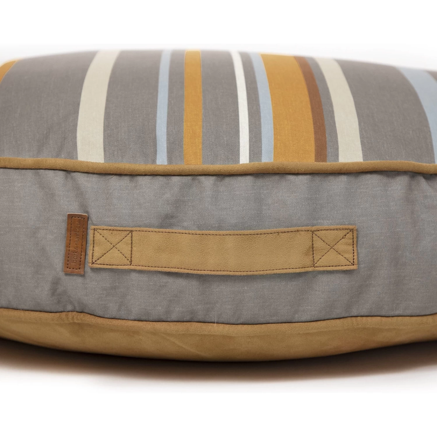 Bark And Slumber Round Lounger Pillow Dog Bed With Removable Cover - Image 7