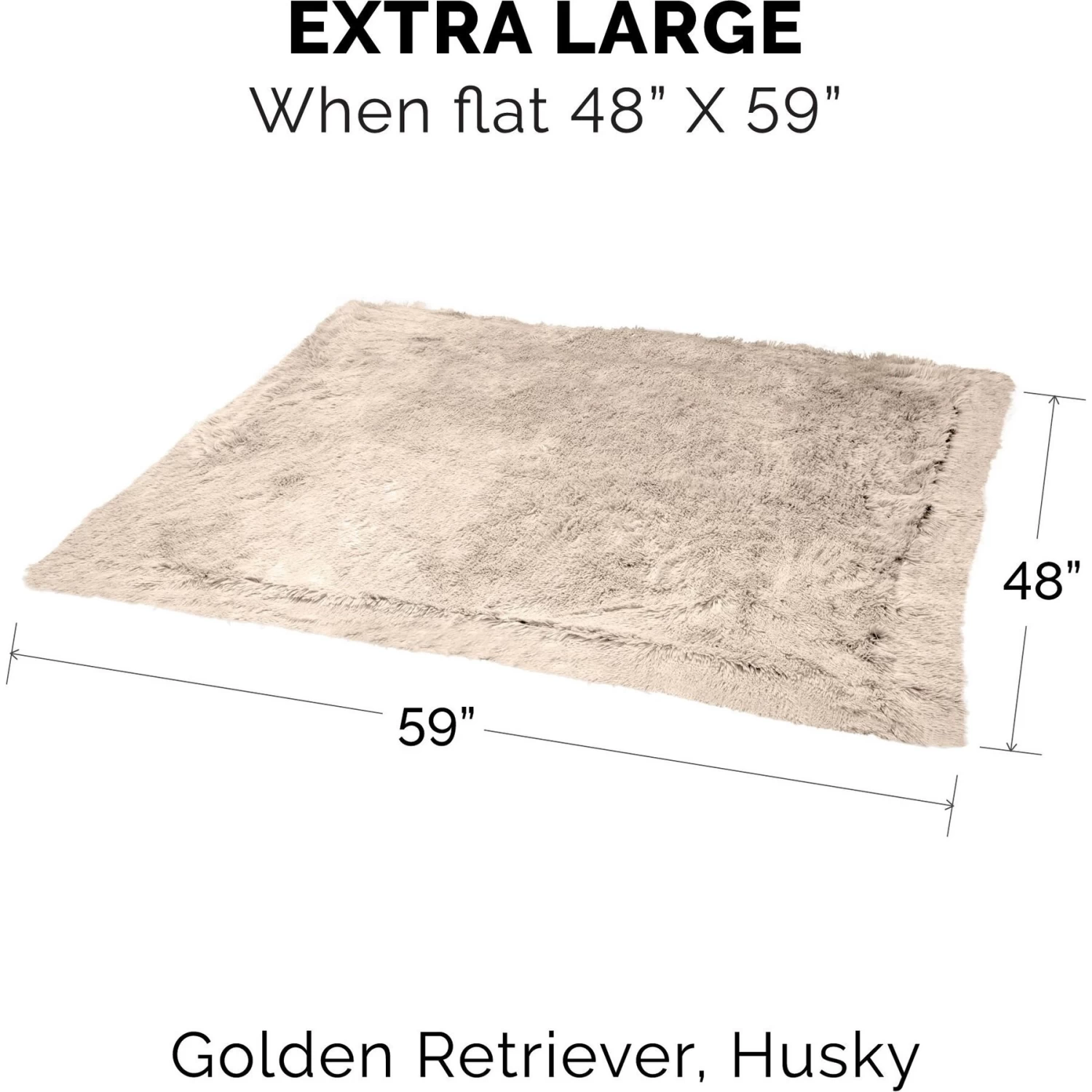 FurHaven Polyester Long Fur & Velvet Dog Blanket - Image 5