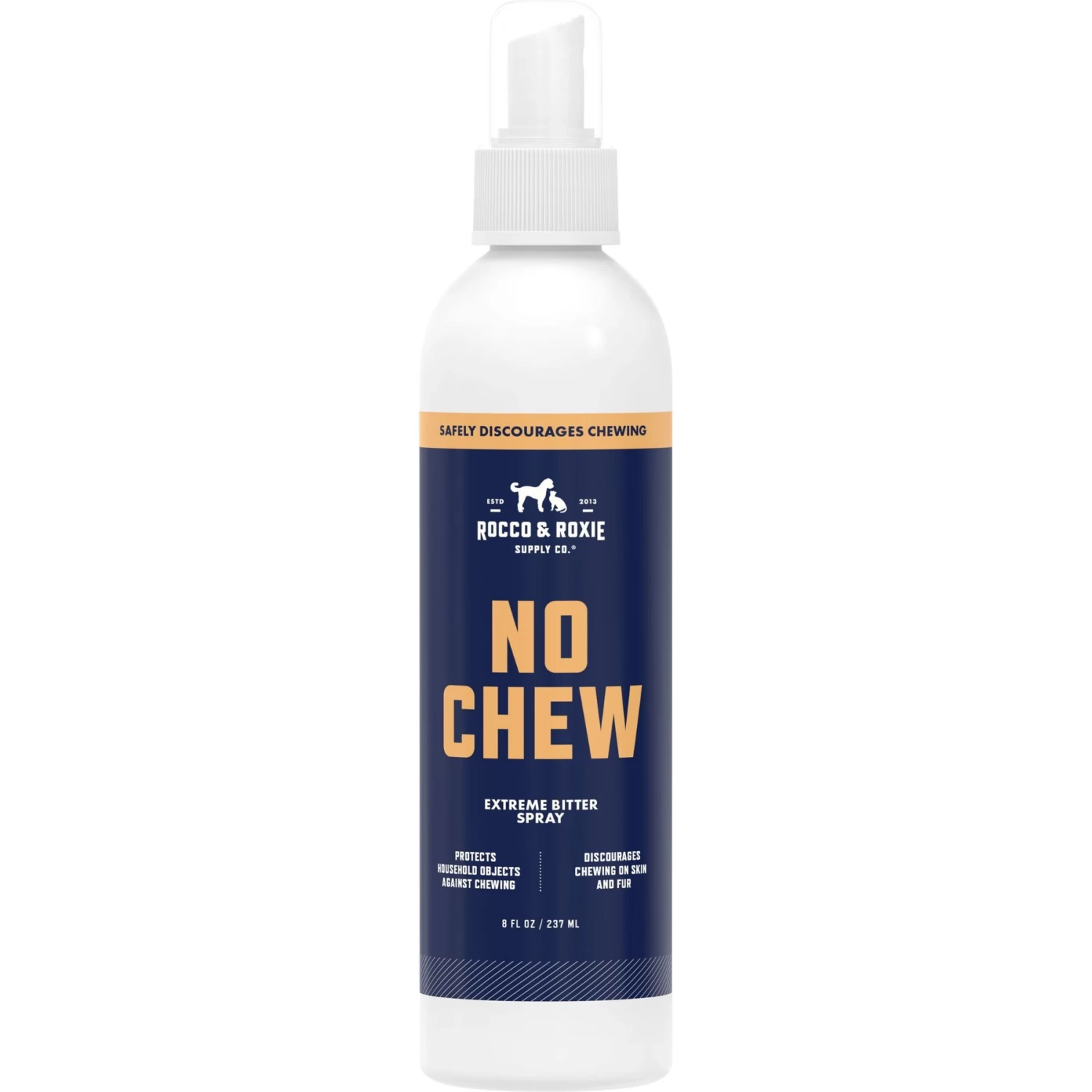 Rocco & Roxie Supply Co. No Chew Extreme Bitter Dog Spray, 8-oz Bottle