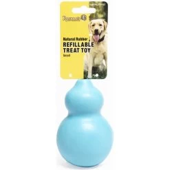 Roscoe's Pet Products Natural Rubber Refillable Dog Treat Toy