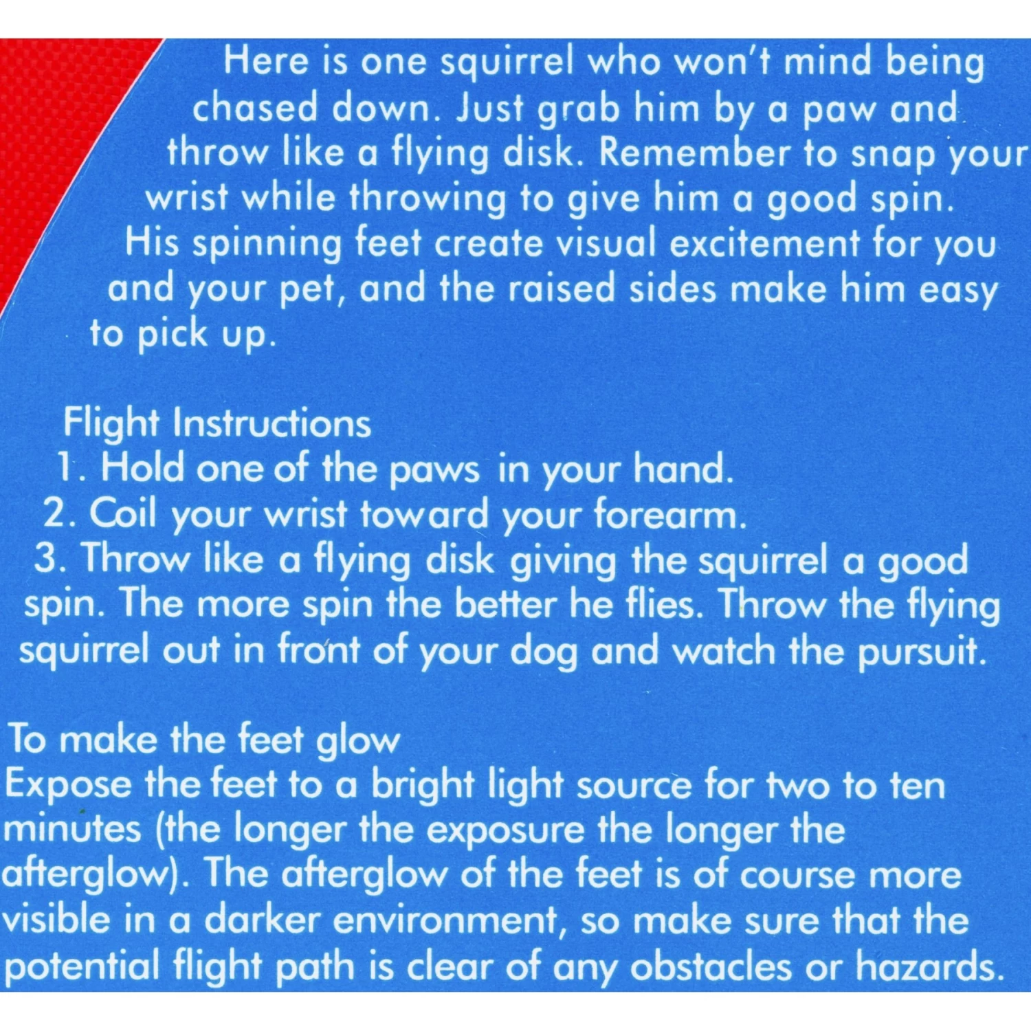 Chuckit! Flying Squirrel Dog Toy, Color Varies - Image 4