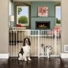 Carlson Pet Products Maxi Walk-Thru Dog Gate With Small Pet Door