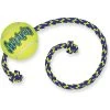 KONG AirDog Squeakair Ball With Rope Dog Toy