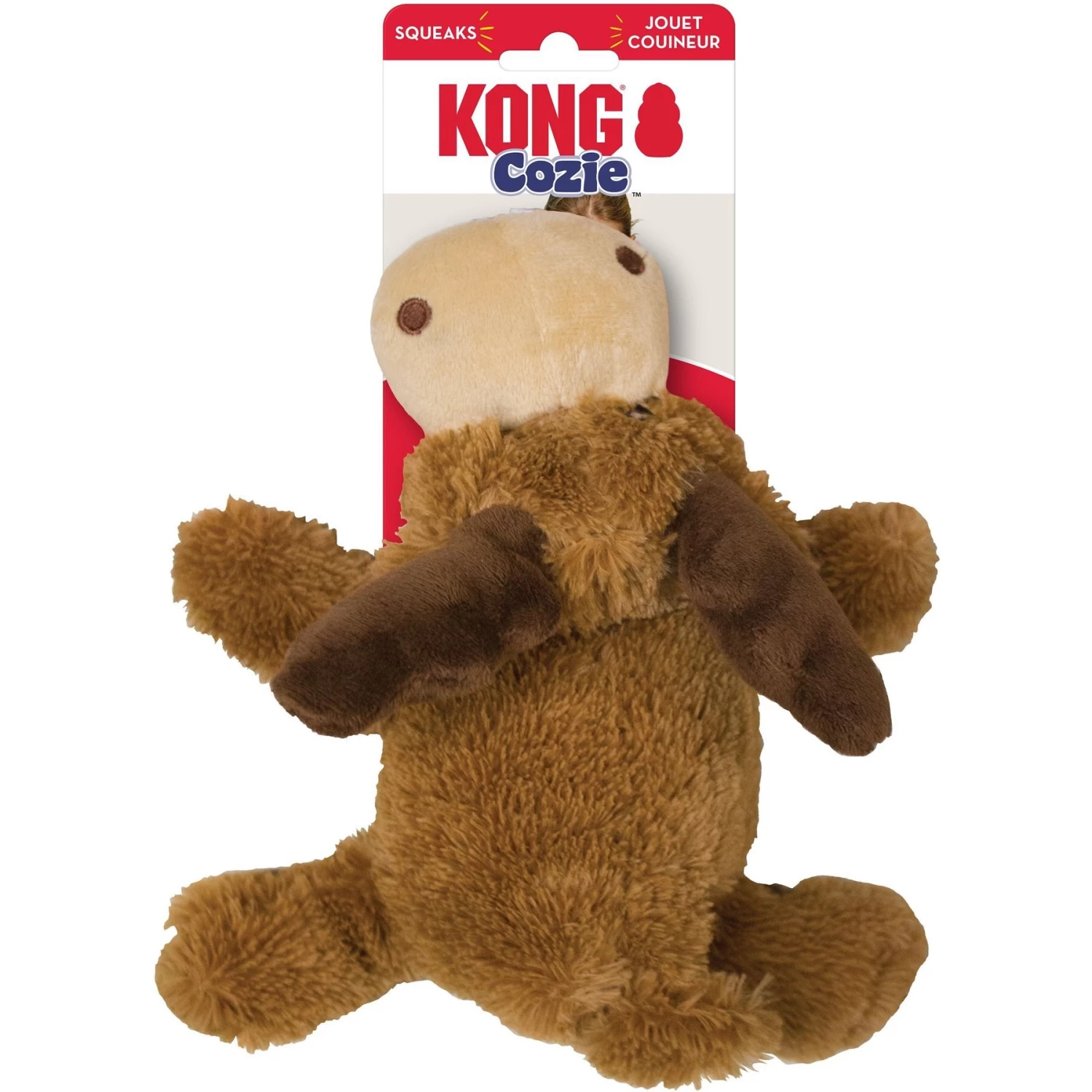 KONG Cozie Marvin The Moose Plush Dog Toy - Image 5