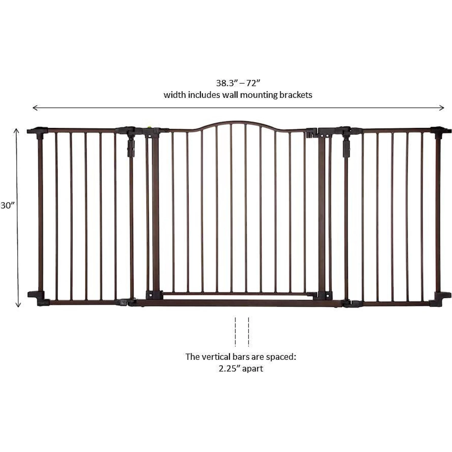 MyPet Windsor Extra Wide Arch Pet Gate For Dogs & Cats - Image 6