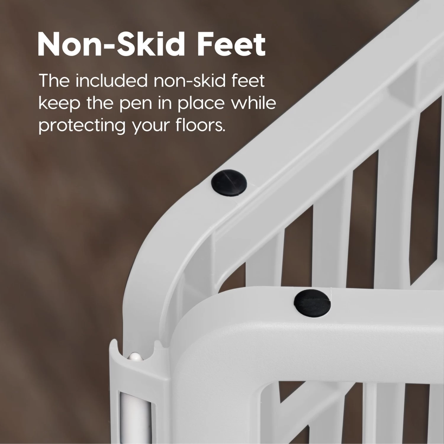 IRIS USA Dog Playpen 2-Panel Add-On, 24-in, White - Image 3