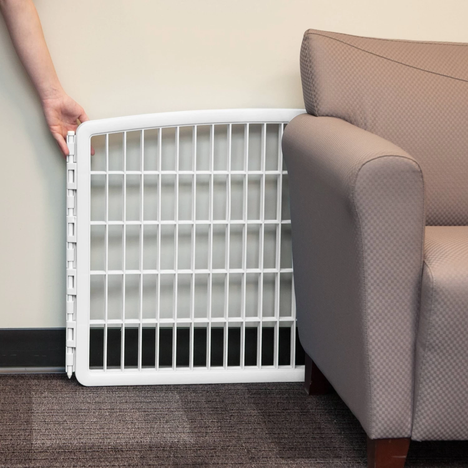 IRIS USA Dog Playpen 2-Panel Add-On, 24-in, White - Image 6