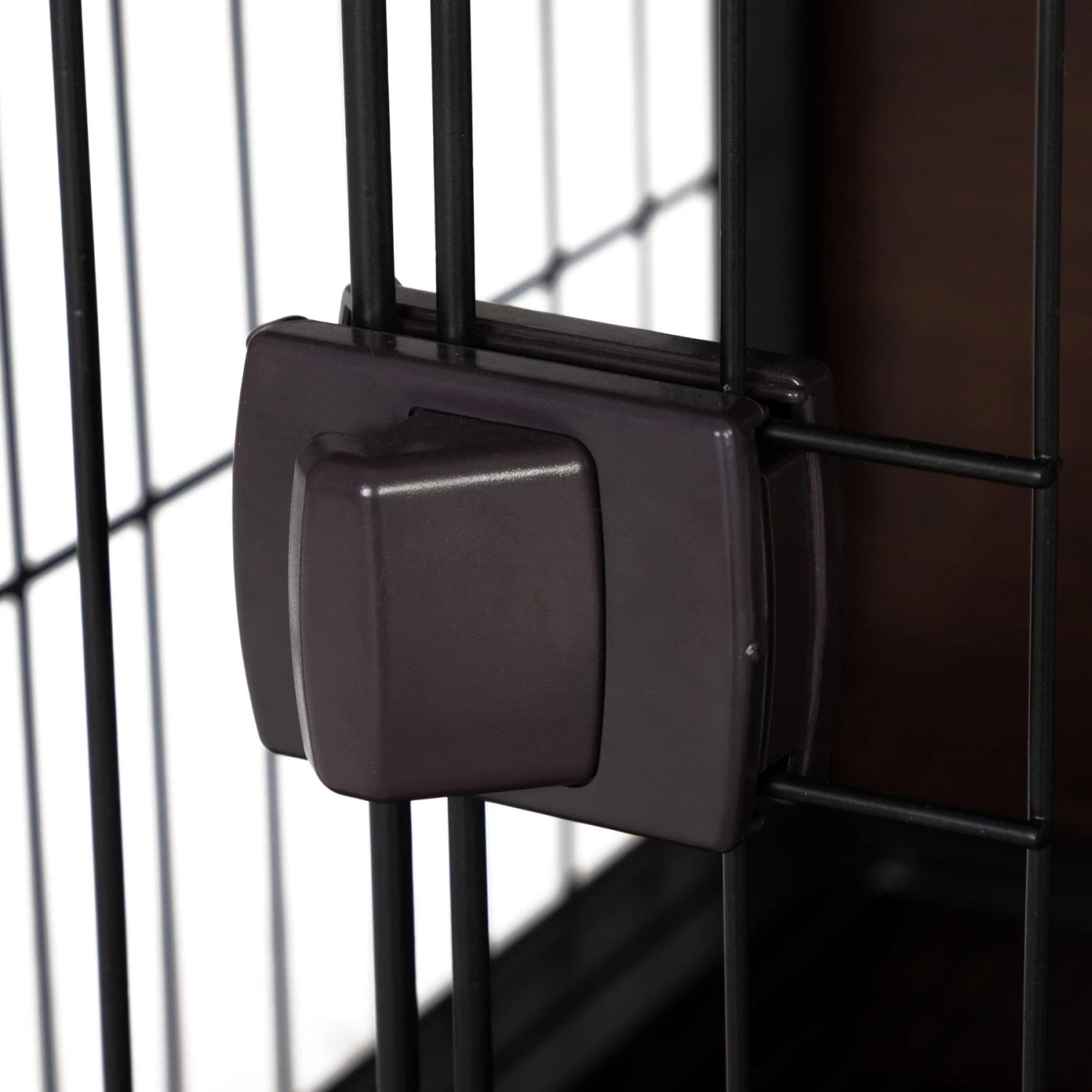 Coziwow Furniture Style Dog Crate With Removable Tray, Walnut - Image 6