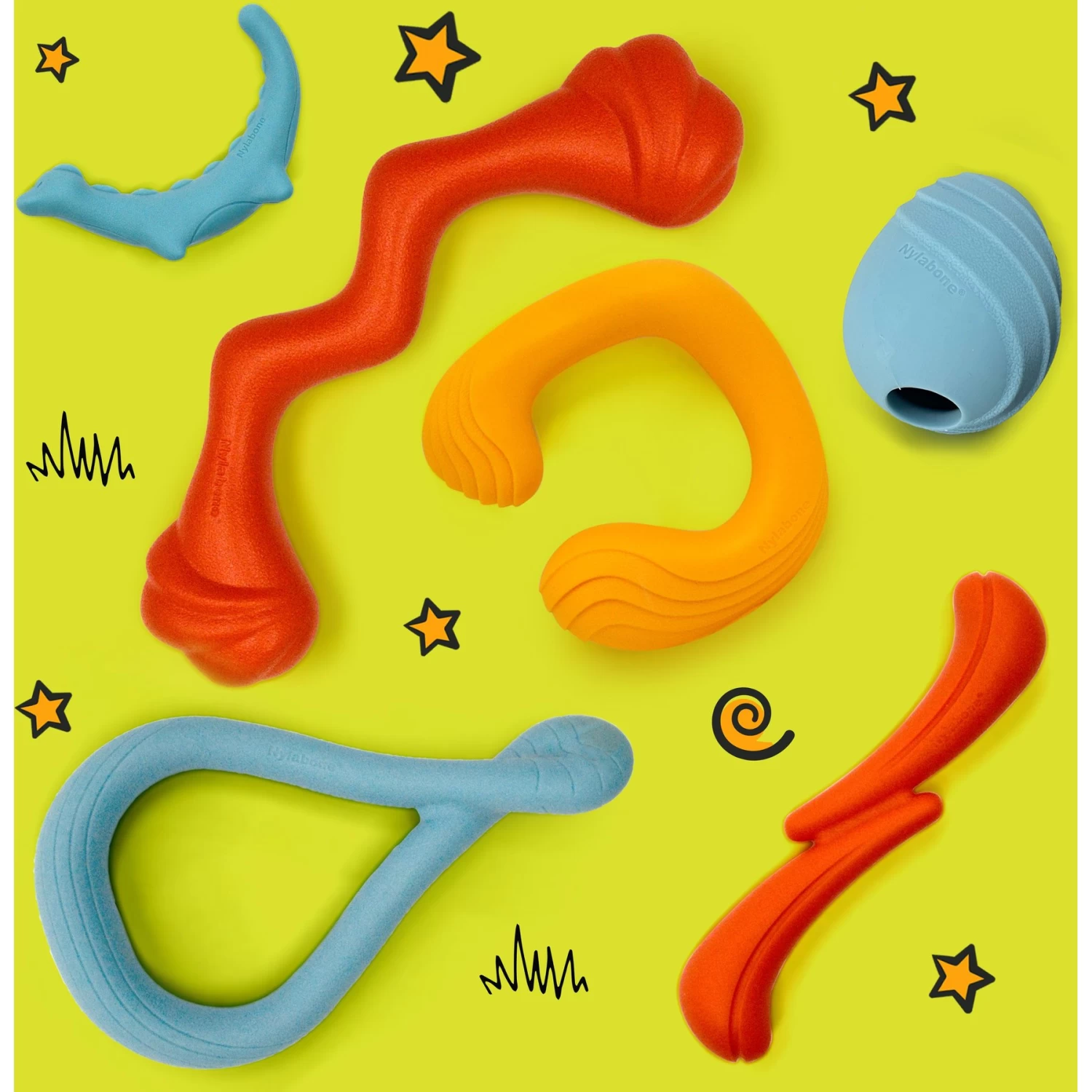 Nylabone Creative Play C-Shuu Interactive Exercise Dog Toy - Image 4