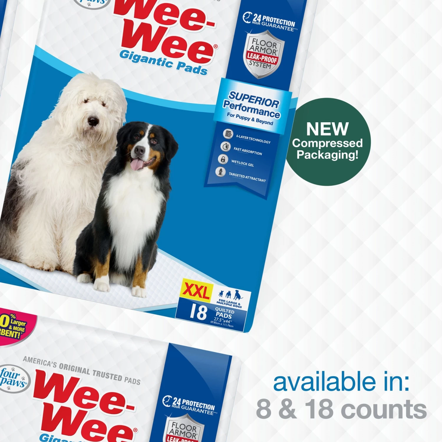 Four Paws Wee-Wee Gigantic Dog Training Pads - Image 8