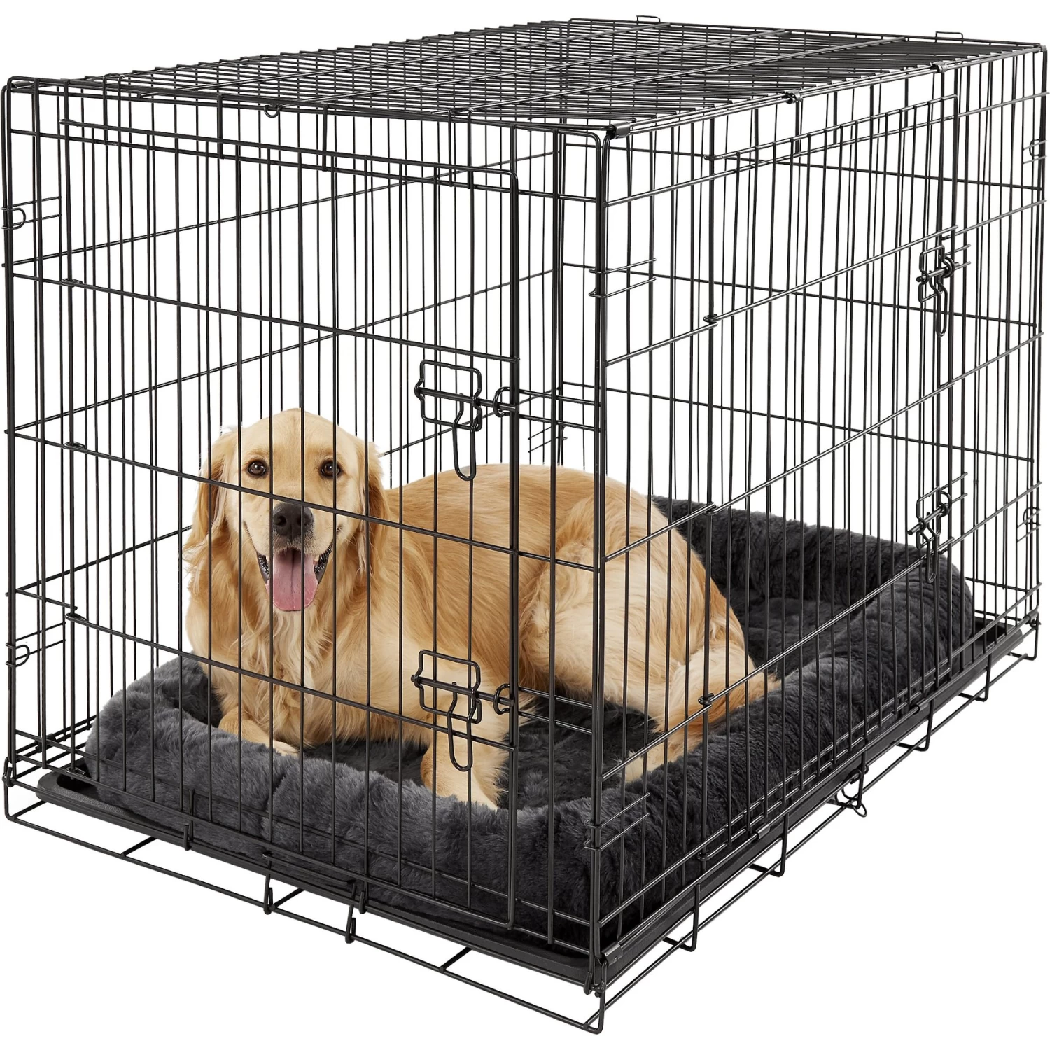 MidWest Quiet Time Fleece Dog Crate Mat - Image 2