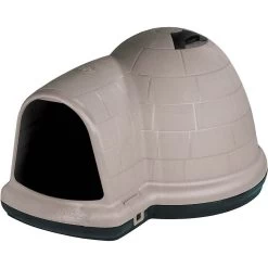 Petmate Dog House With Microban, Indigo Taupe/Black