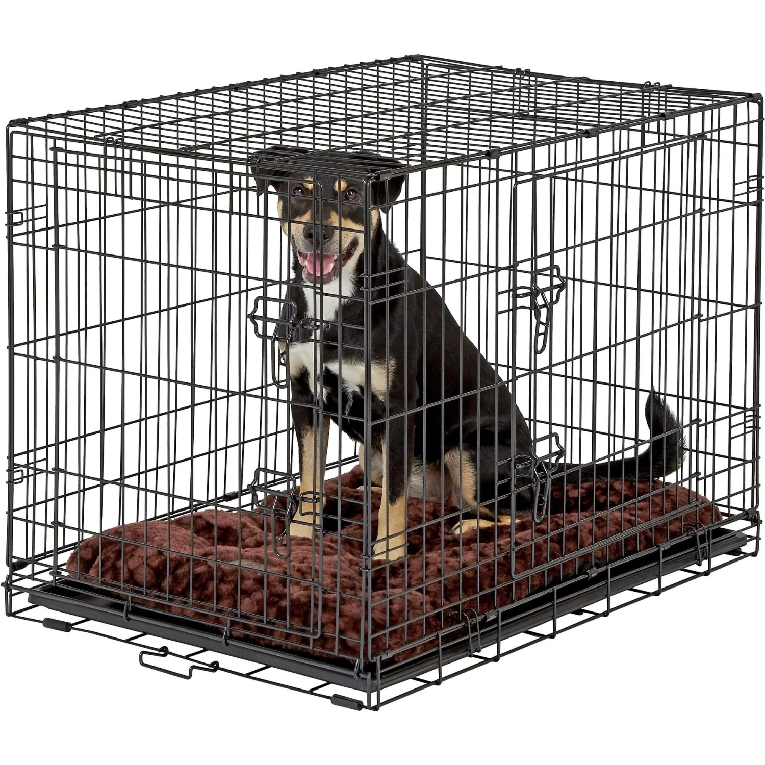 Precision Pet Products SnooZZy Cozy Comforter Dog Crate Mat, Chocolate - Image 3