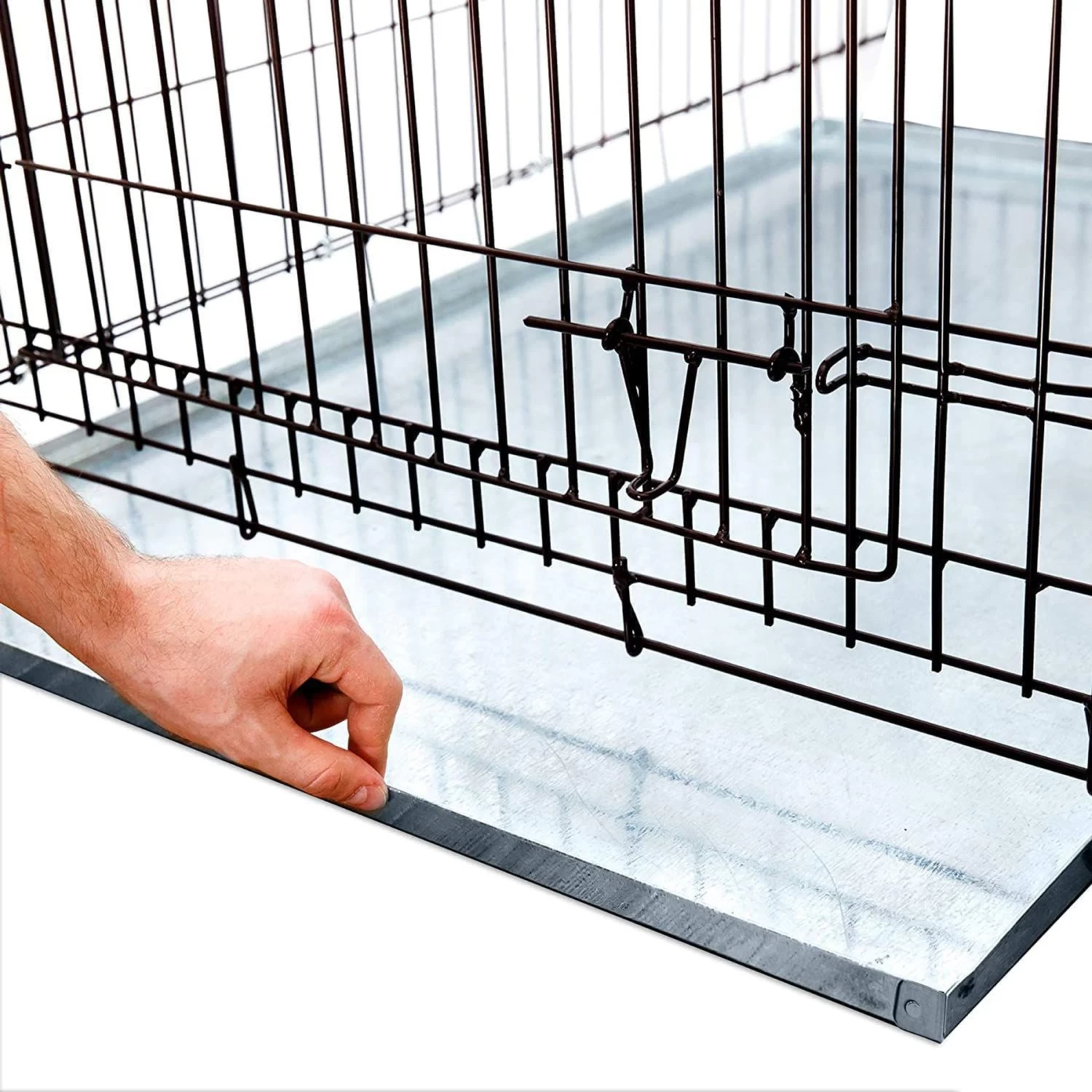 KOPEKS Heavy Duty Multipurpose Steel Replacement Pet Crate Tray
