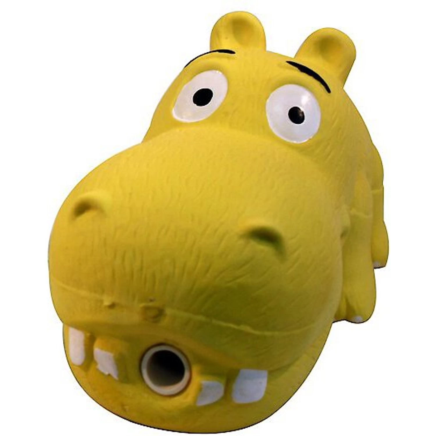 Multipet Latex Hippo Squeaky Dog Toy, Color Varies - Image 3