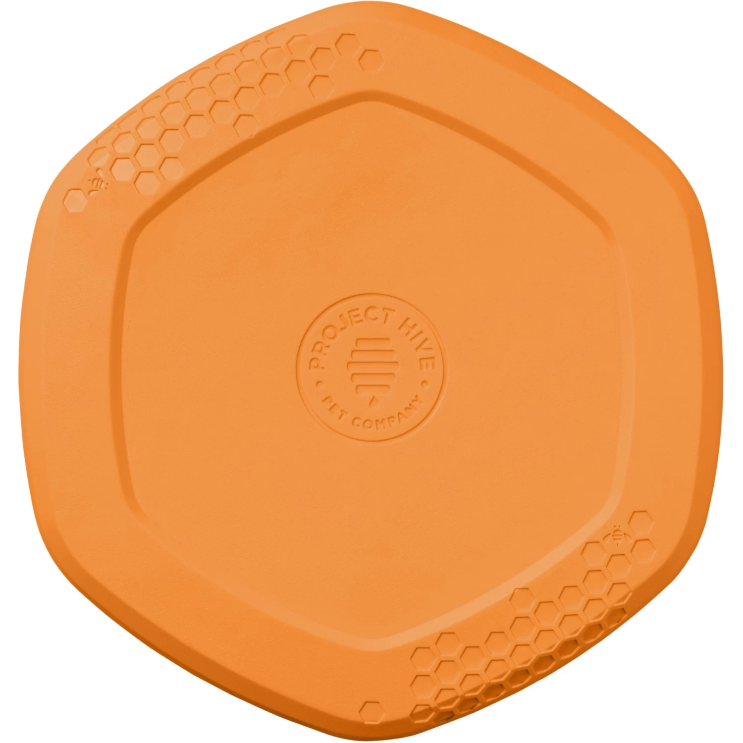 Project Hive Pet Company Hive Sweet Mango Scented Disc & Lick Mat Dog Toy, Orange