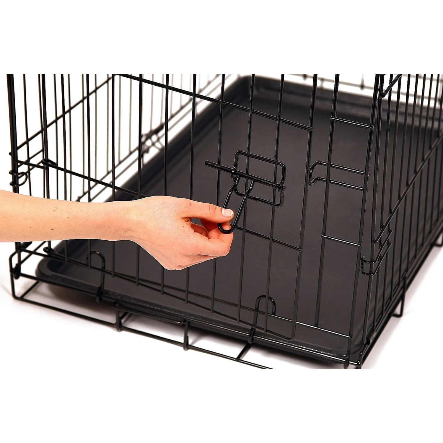 Carlson Pet Products Secure & Compact Single Door Collapsible Wire Dog Crate - Image 9
