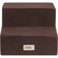 Friends Forever Milo 2-Step Non-Slip Small Dog & Cat Stairs