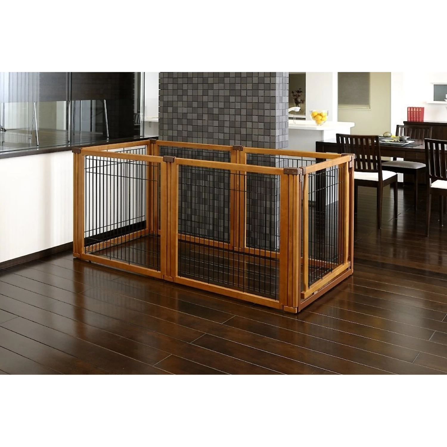 Richell 6-Panel Convertible Elite Dog & Cat Gate - Image 4