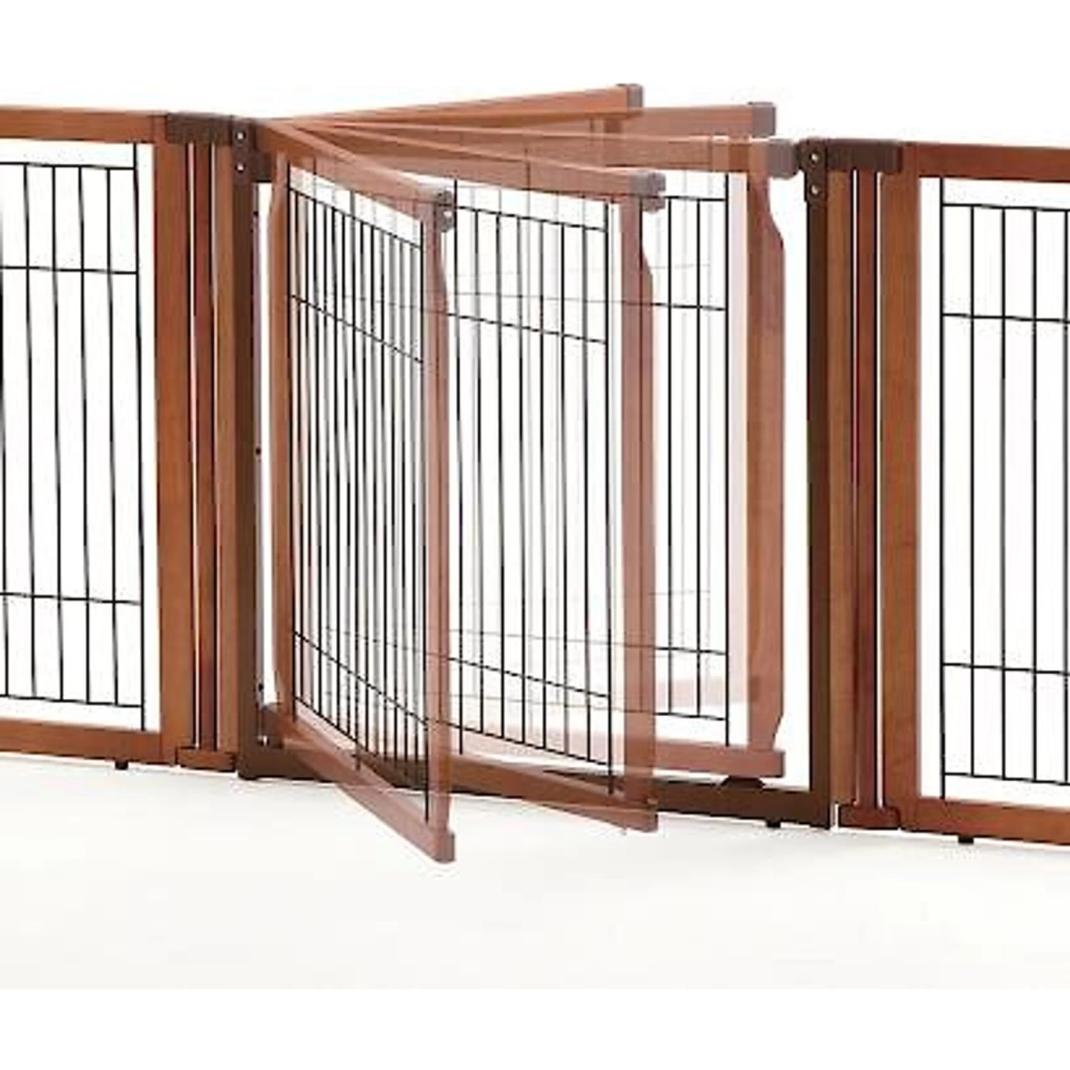 Richell 6-Panel Convertible Elite Dog & Cat Gate - Image 7