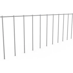 Dig Defence No-Dig Large Dog Barrier, 10-in