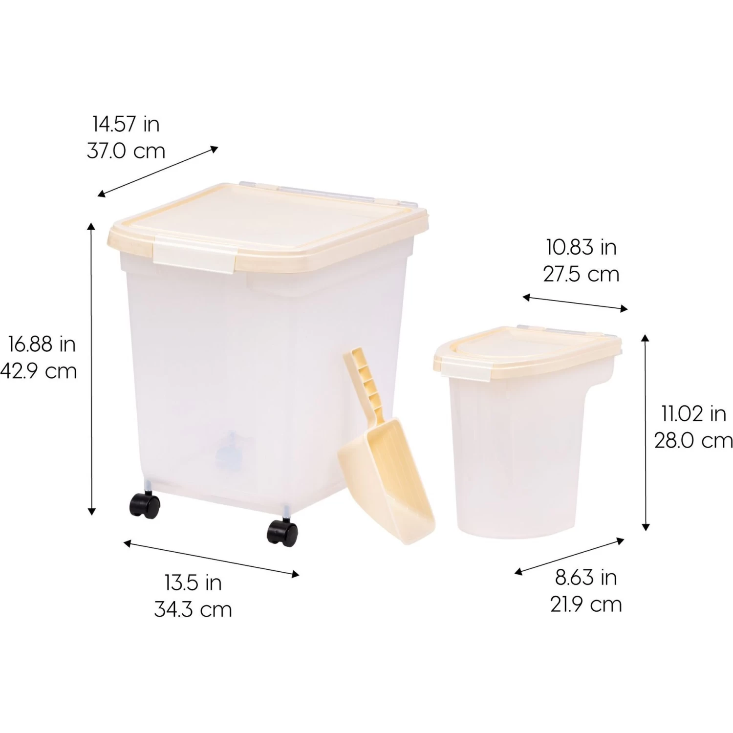IRIS WeatherPro Airtight 3-Piece Food Storage Container - Image 2
