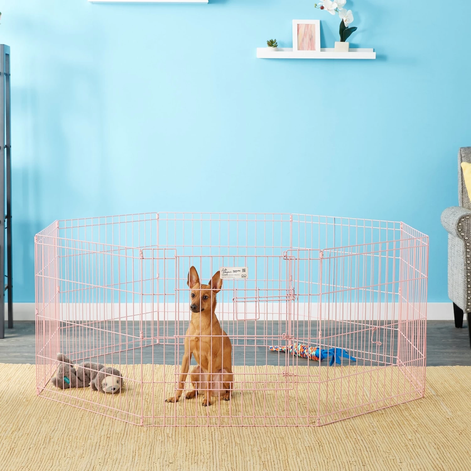 MidWest Wire Dog Exercise Pen With Full MAX Lock Door - Image 4