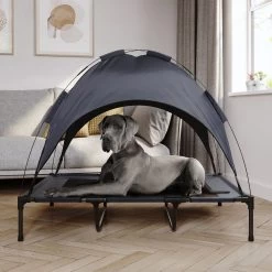 Pet Adobe Elevated Canopy Dog Bed